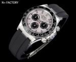 N Factory Rolex Daytona 40mm 7750/4310/4131 Movement 904L Steel Grey Face Watch